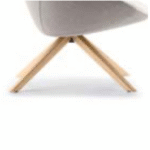 Pyramidal wooden base