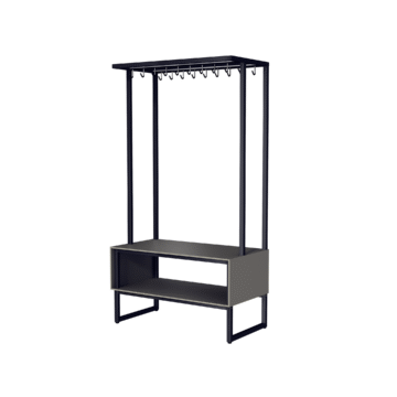 Kahepoolne garderoob Liisa, 19 riputuskohta